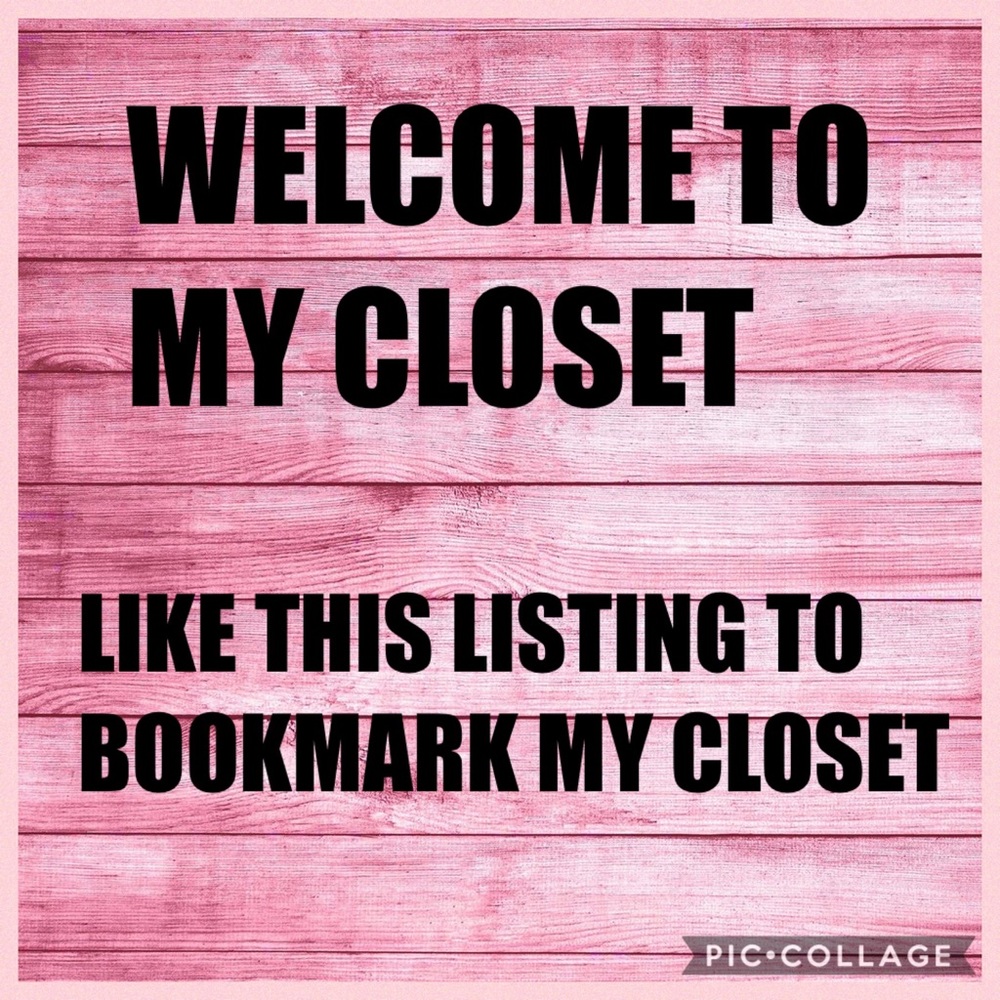 WELCOME TO MY CLOSET